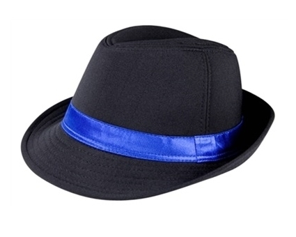 Bulk Party Hats - Black Fedoras Wholesale