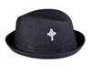 bulk black fedora hats - fancy hats wholesale