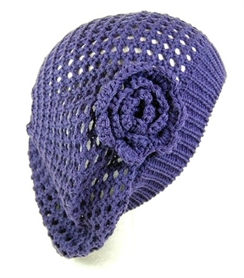 wholesale womens winter hats knit beret rosette