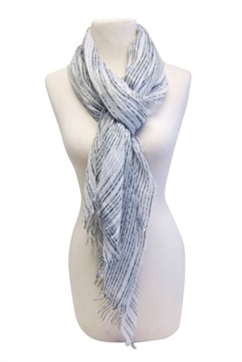 wholesale striated lurex scarf