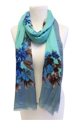wholesale floral summer scarf