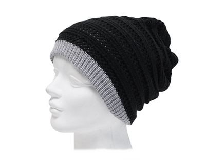 wholesale womens fashion beanies winter hats reversible