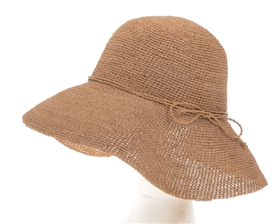 wholesale lampshade hats crochet raffia straw sun hat