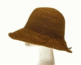 K100 Extra Fine Raffia Straw Bucket Hat