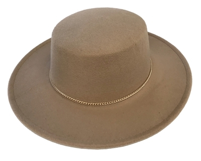 wholesale wool blend hats - fall winter hats wholesale - Stiff Brim Bolero Hat