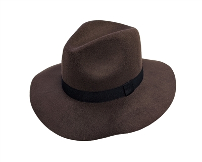 wholesale fall hats - Faux Felt Panama Hat women's hat