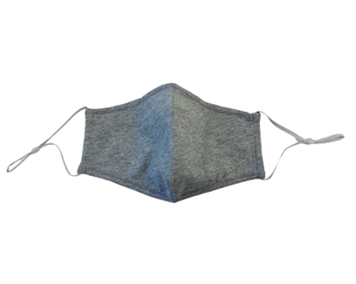 Heather Grey Cotton Facemasks - Pack of 6 ($3.50/each)