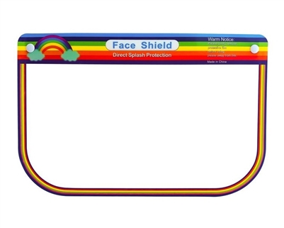 wholesale childrens rainbow face shields - buy bulk face shields los angeles california usa