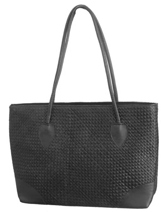 Womens Beaded Fringe Mini Basket Bag Natural