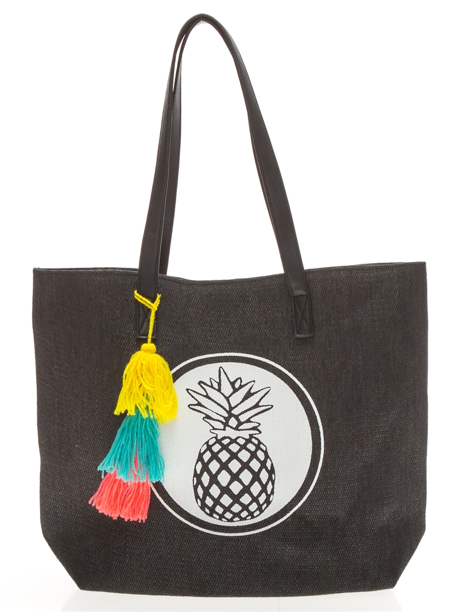 pineapple beach bag