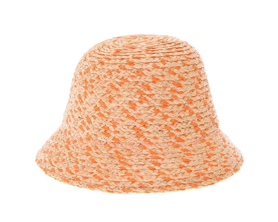 2912-NS Raffia Straw Bucket Hat