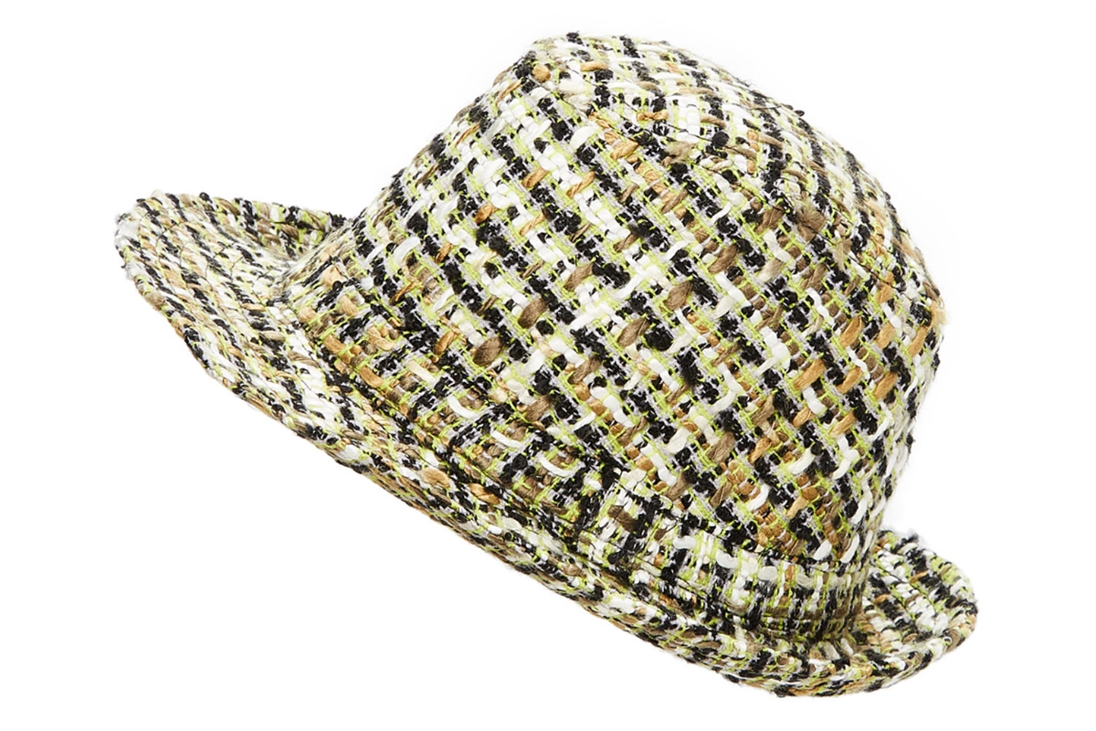 tweed fedora hat