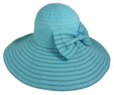 Wholesale UPF 50 Hats - Packable Wide Brim Sun Protection Hats