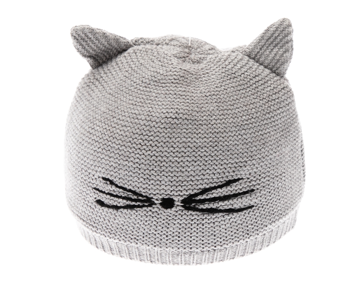 gray beanie hat