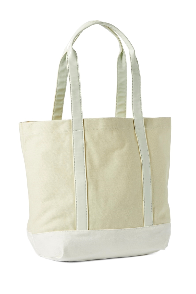 Vinyl tote shop bags wholesale