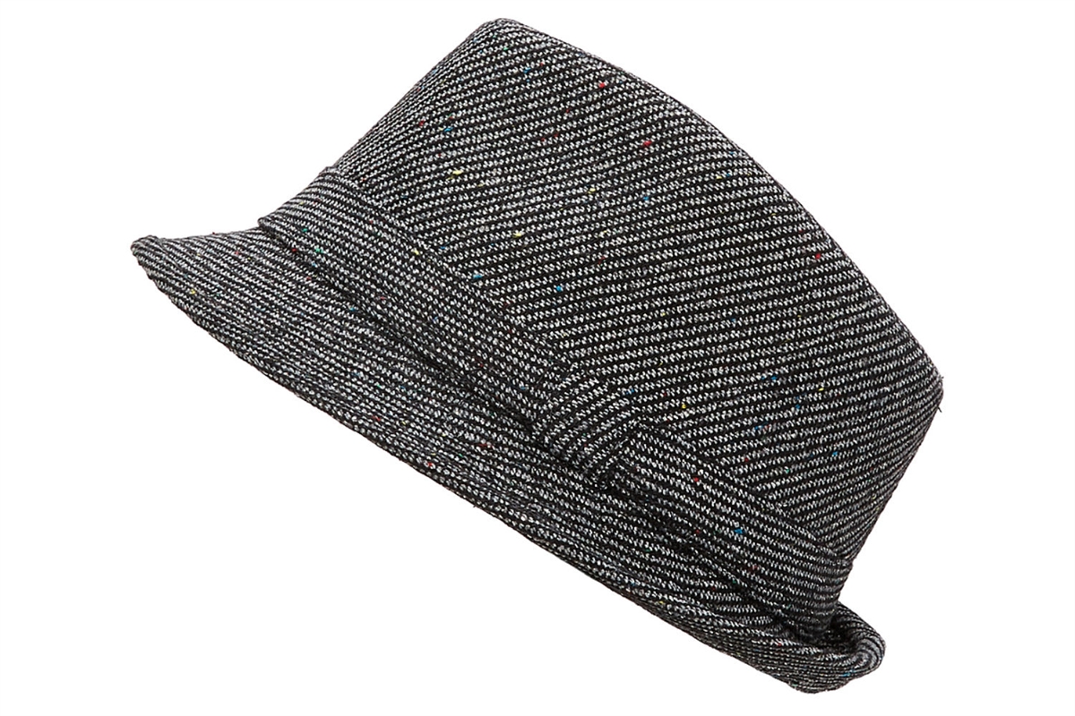 men's tweed fedora hats