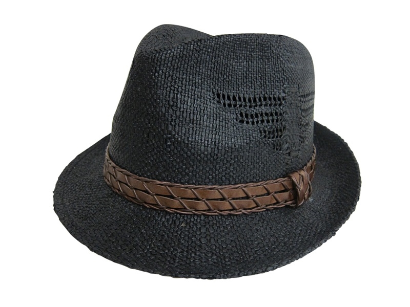 Olive Black Panama Hats Wholesale - Straw Panama Hat for Women Men
